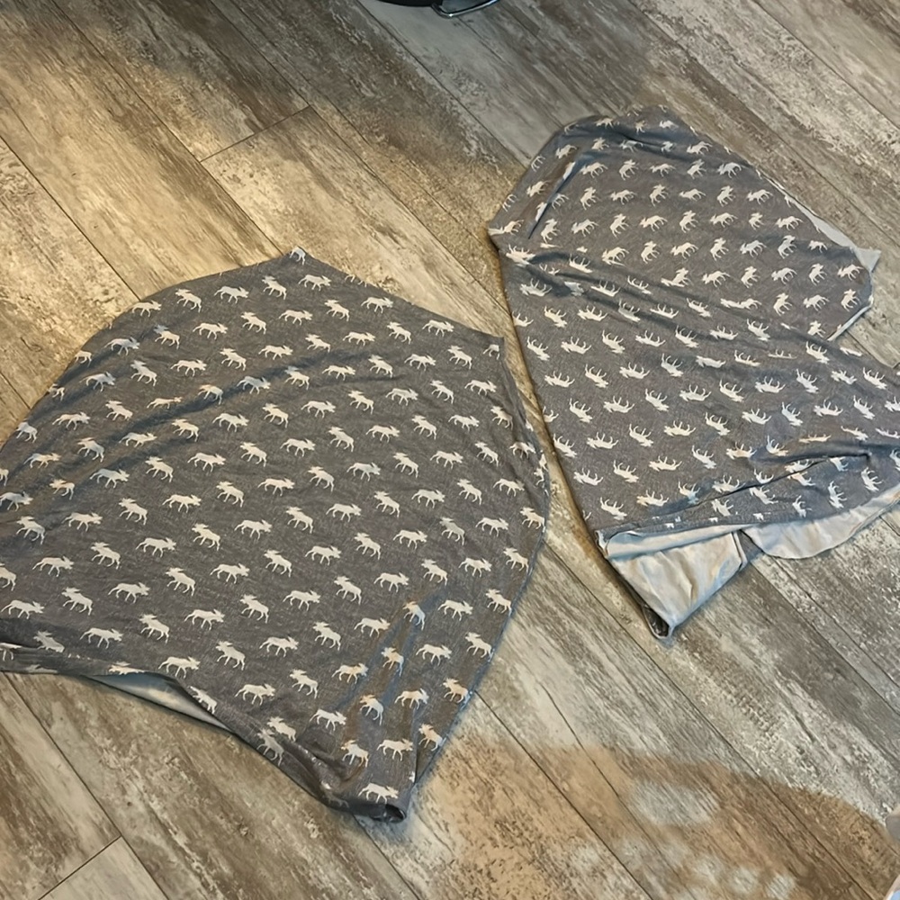 Copper Pearl Multi-Use Carseat/Nursing cover and Swaddle, Grey Moose Unisex